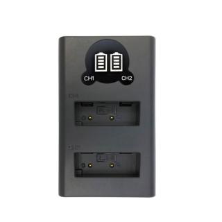 【ROWA 樂華】FOR OLYMPUS BLS-5 BLS-1 BLS5 BLS1 TYPE-C 液晶顯示 雙孔充電器 副廠 雙充 (相容原廠)