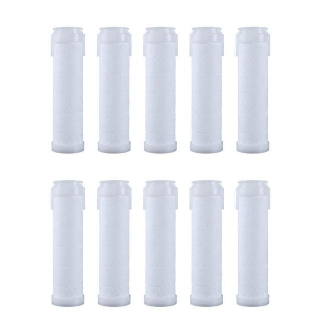 【悅浴良品】五段式極簡美學SPA蓮蓬頭專用濾心組(增壓過濾/一鍵止水/可更換濾芯/過濾水質/淋浴花灑/省水)