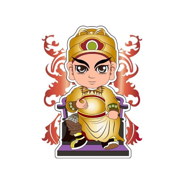 【老食說】神尊發財四寶組 平安發財米 彩繪神尊煎餅 彩繪開運籤詩牛奶棒 元寶關廟麵