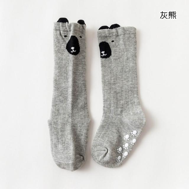 【橘魔法】可愛動物防滑點膠長筒襪 男童 女童 兒童 幼童 童襪 襪子 嬰兒襪 長筒襪 過膝襪 即膝襪 中性款