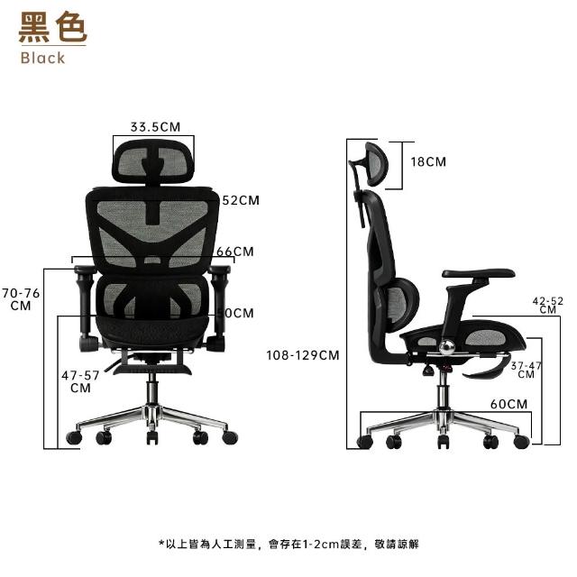 【Perfect angel】全網透氣人體工學電腦椅-5D扶手/帶擱腳/4D頭枕/可躺(辦公椅/工學椅/電競椅/椅子）