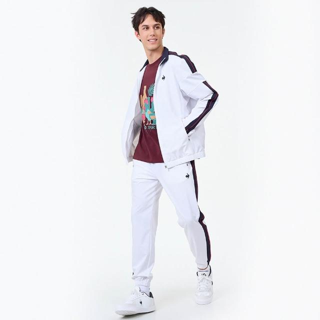 【LE COQ SPORTIF 公雞】防潑水 四面彈 親膚防風外套 男女款 3色 LWY61762_LWY62762