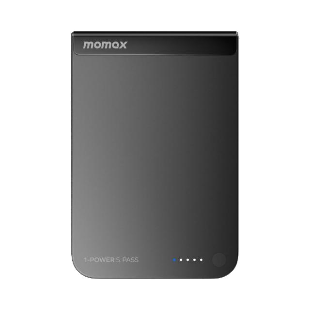 【Momax】5000mAh Qi2 無線磁吸行動電源 (型號1-Power S.Pass) CCC認證 中秋送禮