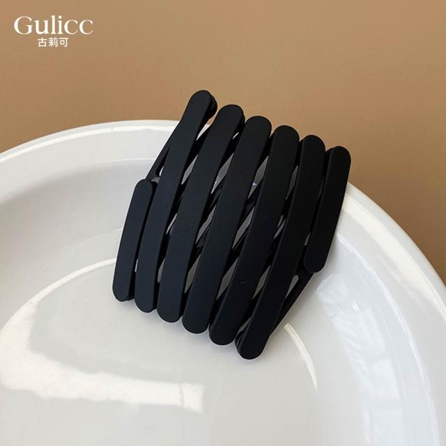 【Gulicc 古莉可】隨身摺疊髮箍 伸縮髮箍 攜帶方便 (7夕情人節 生日 髮飾 頭飾 鯊魚夾 抓夾 禮物)