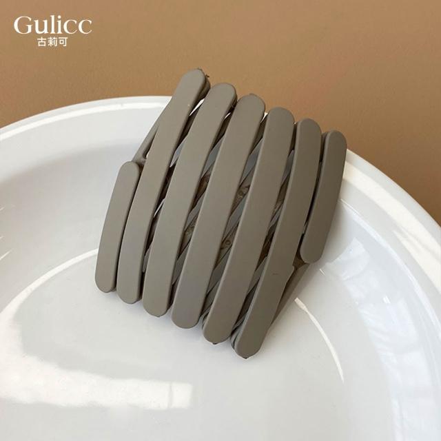 【Gulicc 古莉可】隨身摺疊髮箍 伸縮髮箍 攜帶方便 (7夕情人節 生日 髮飾 頭飾 鯊魚夾 抓夾 禮物)