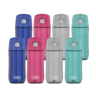 【THERMOS 膳魔師】買1送1_彈蓋直飲輕水瓶兒童水壺470ml(GP4040)