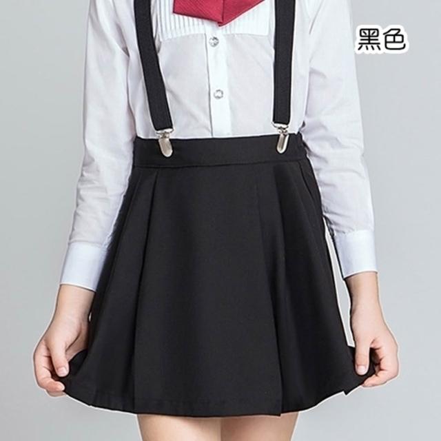 【橘魔法】後鬆緊 基本款制服百褶褲裙 內有安全褲 女童 兒童 童裝 短裙 裙子 格子裙 學院風 校園 表演