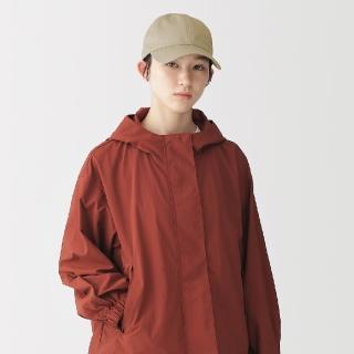 【MUJI 無印良品】棉斜紋織棒球帽55-59cm (黑色/米色/暗藍/深摩卡棕)