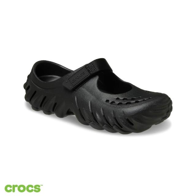 【Crocs】女鞋 Echo Mary Jane 波波瑪麗珍克駱格 洞洞鞋 基本色(211996)