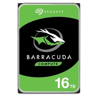 【SEAGATE 希捷】BarraCuda 16TB 3.5吋 7200轉 512MB 桌上型 內接硬碟(ST16000DM001)