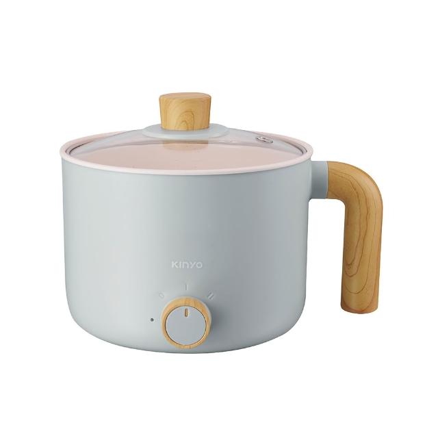 【KINYO】1.2L 多功能陶瓷美食鍋 料理鍋 快煮鍋(FP-0869)