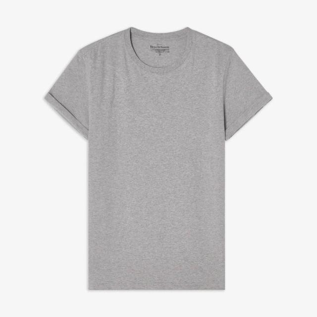 【Bread & Boxers】Roll-Up Tee 捲袖圓領T 多色任選