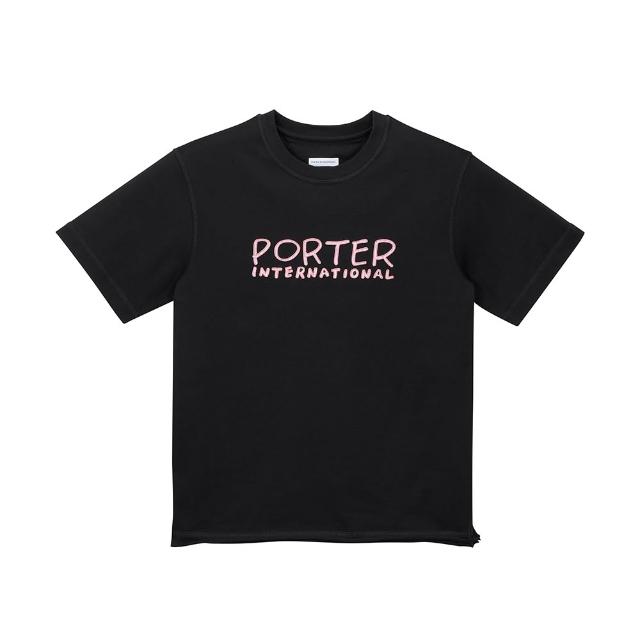【PORTER INTERNATIONAL】條紋Logo 棉Tee(三色任選)