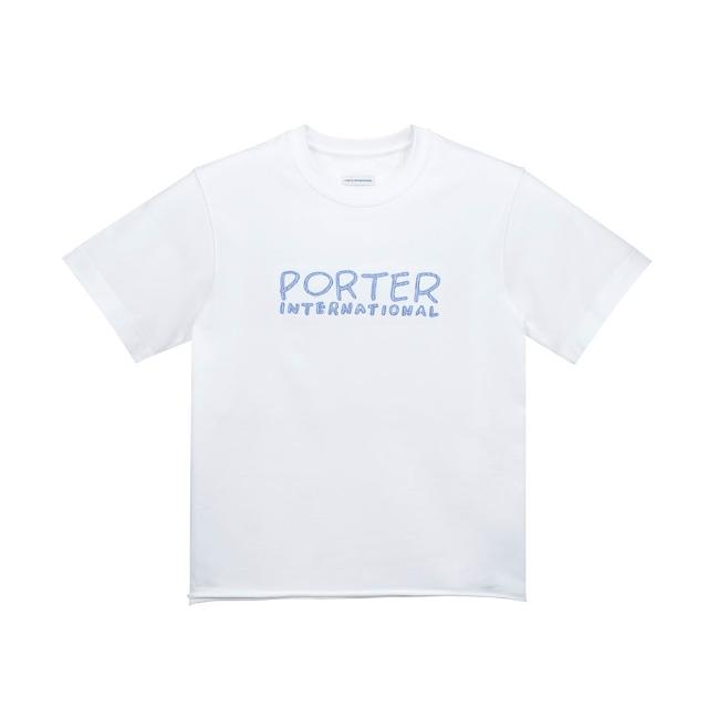 【PORTER INTERNATIONAL】條紋Logo 棉Tee(三色任選)