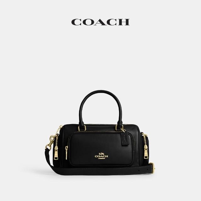 【COACH】蔻馳官方直營 ROWAN SATCHEL 口袋細節手袋 斜背包 手提包-多色任選(CES79/CES83)