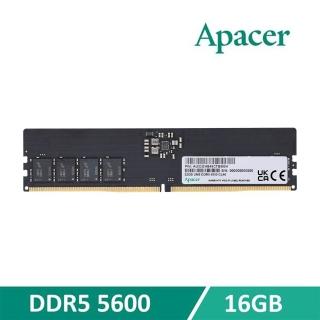 【Apacer 宇瞻】DDR5 5600 16GB 桌上型記憶體 (2048*8)