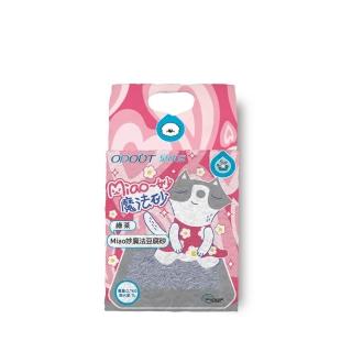 moPro會員限定★【ODOUT 臭味滾】mo獨家 miao妙魔法 2.0mm 豆腐貓砂 7L/2.7kg-6入組