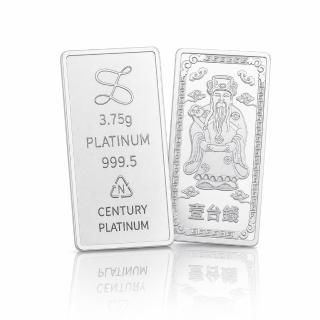 【love pt】PT999.5 鉑金999.5金條 金重:1.00錢 3.75g