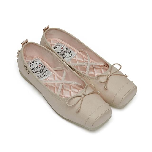 【Rockfish Weatherwear】TOECAP BALLET FLAT_SATIN 拼接芭蕾平底鞋 多色 女鞋