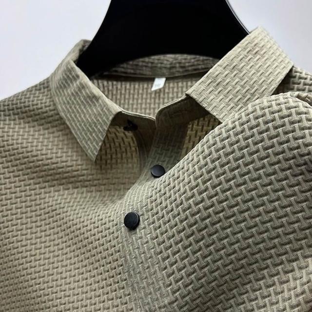 【巴黎精品】買一送一 現貨限搶 男POLO衫高爾夫球衫夏季冰絲涼感速乾短袖上衣(父親節送禮精選禮物b7a2)