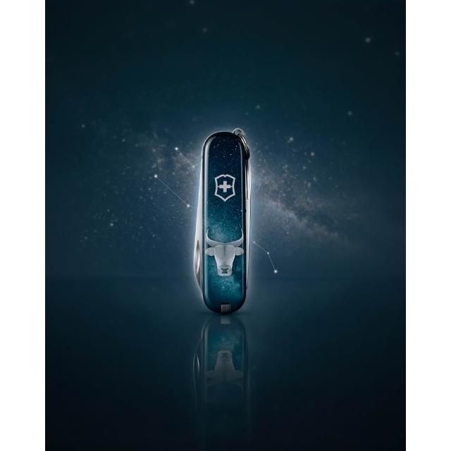 【VICTORINOX 瑞士維氏】瑞士刀 Classic SD 星座 58mm/7用 0.6223 多功能鑰匙圈