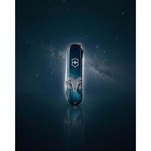 【VICTORINOX 瑞士維氏】瑞士刀 Classic SD 星座 58mm/7用 0.6223 多功能鑰匙圈