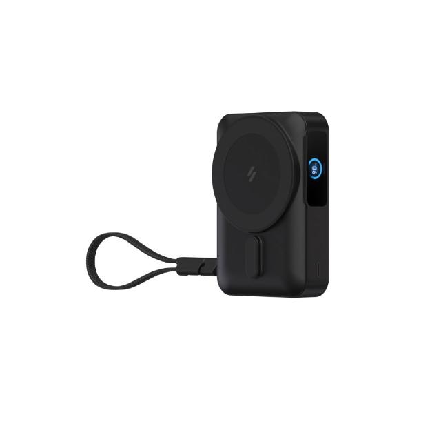 【ADAM 亞果元素】VIONTA E10 10000mAh 固態式自帶線磁吸行動電源(標示Wh/3C認證/可上飛機)