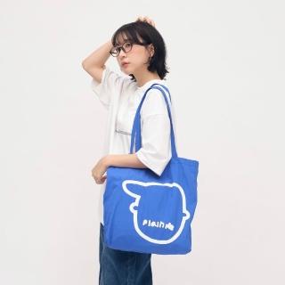 【plain-me】父親節送禮精選 小P社長 帆布包 購物袋 托特袋 小P社長帆布TOTE購物袋_PPP3003-262