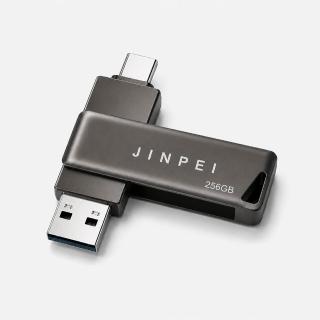 【JINPEI 錦沛】256GB USB3.2 Type-C雙介面隨身碟