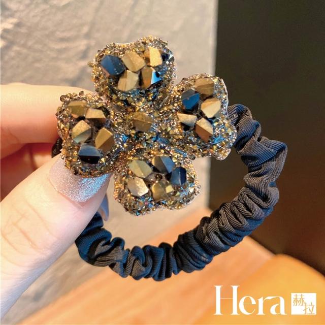 【HERA 赫拉】韓國輕奢水鑽ins髮圈 H115080501(輕奢 水鑽 ins 髮圈)