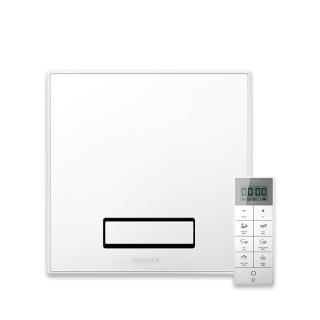 【KOHLER】30x30cm多功能浴室暖風乾燥機 暖風機 遙控型 簡約白(K-77317TW-ZZ-0)