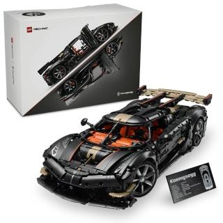 【LEGO 樂高】科技系列 42232 Koenigsegg Sadair’s Spear 巔峰超跑(科尼賽克 跑車模型 禮物 玩具)