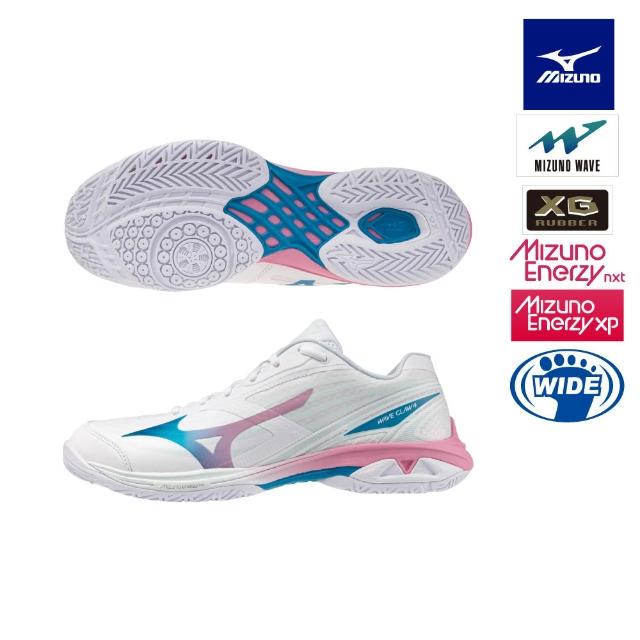 【MIZUNO 美津濃】WAVE CLAW 4 男女款 羽球鞋 71GA2643XX（任選一雙）
