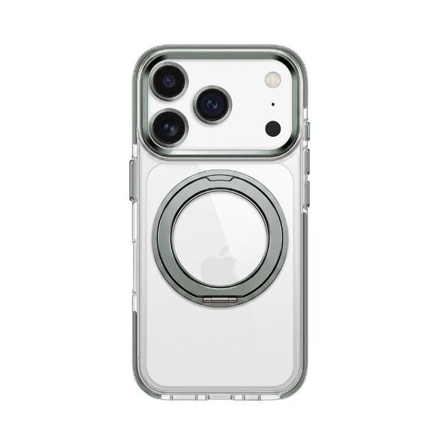 【General】iPhone 18 Pro/Pro Max 360°金屬鏡框支架手機保護殼