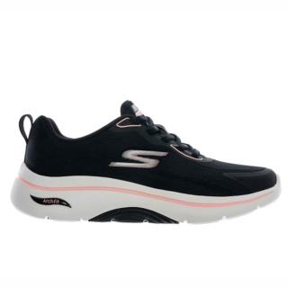 【SKECHERS】Go Walk Arch Fit 2.0 女 健走鞋 寬楦 黑(125346WBKPK)