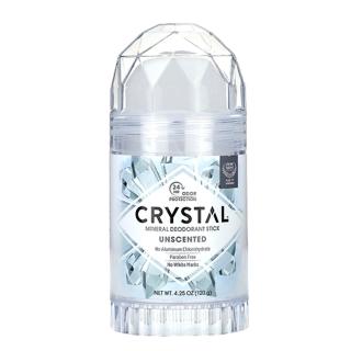 美國CRYSTAL長效淨味身體固體除臭棒-無香款120g(國際航空版)