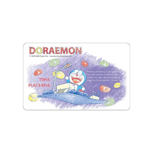 【Easycard 悠遊卡】代銷 哆啦A夢插畫風SuperCard悠遊卡