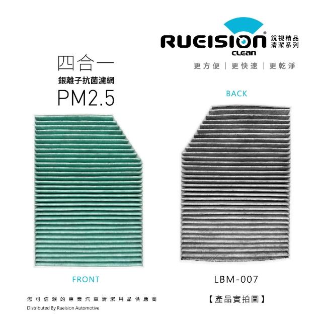 【RUEISION 銳視雨刷】TOYOTA SUPRA 銀離子抗菌 冷氣濾網 PM2.5(2019-)|多邊形