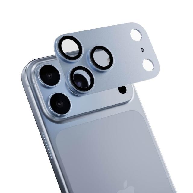 【MAGEASY】iPhone 18 LenzShield 航空級鋁合金光學鏡頭相機島保護貼(iPhone 18 Pro/Pro Max)