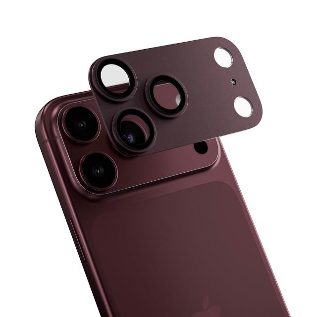 【MAGEASY】iPhone 18 LenzShield 航空級鋁合金光學鏡頭相機島保護貼(iPhone 18 Pro/Pro Max)