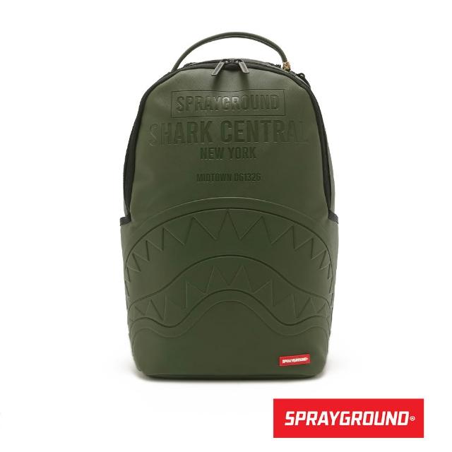 【SPRAYGROUND】率性科技機械風 鋸齒鯊大量後背包(任選均一價)