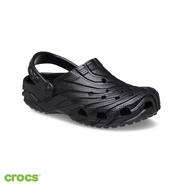【Crocs】中性鞋 Classic Erosion 經典浪紋克駱格 洞洞鞋(213440)