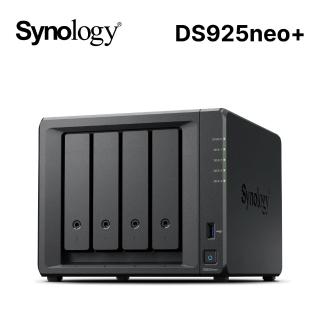 【Synology 群暉科技】DS925neo+ 4bay 網路儲存伺服器