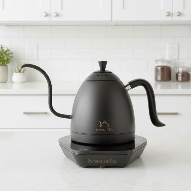 【Brewista】鵝頸溫控壺 智慧電子手沖壺 V3 Pro 600ml（繽紛多色款）