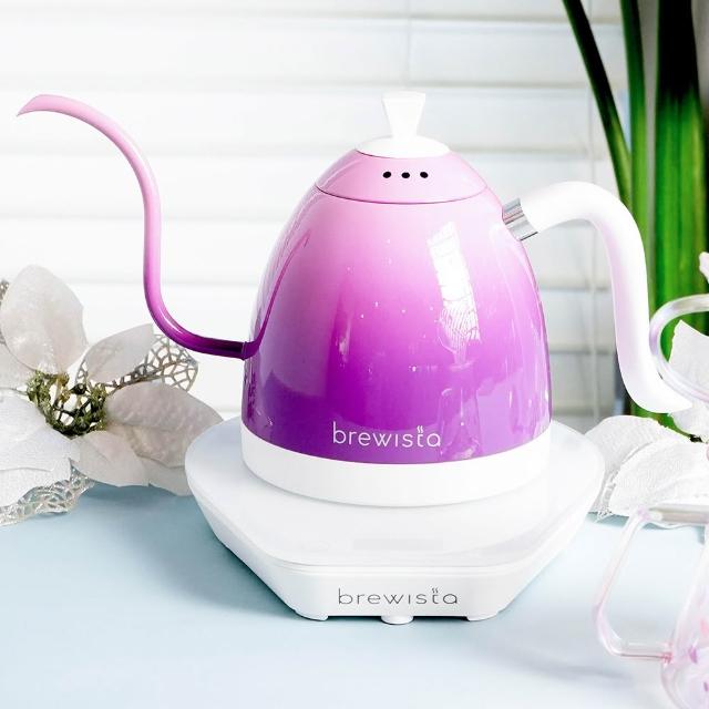 【Brewista】鵝頸溫控壺 智慧電子手沖壺 V3 Pro 600ml（繽紛多色款）