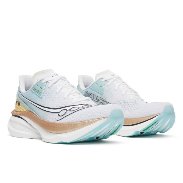 【SAUCONY 索康尼】ENDORPHIN AZURA 男款 路跑鞋 S101329 柏林馬 紐約馬 芝加哥馬 競速 厚底 馬拉松 跑鞋