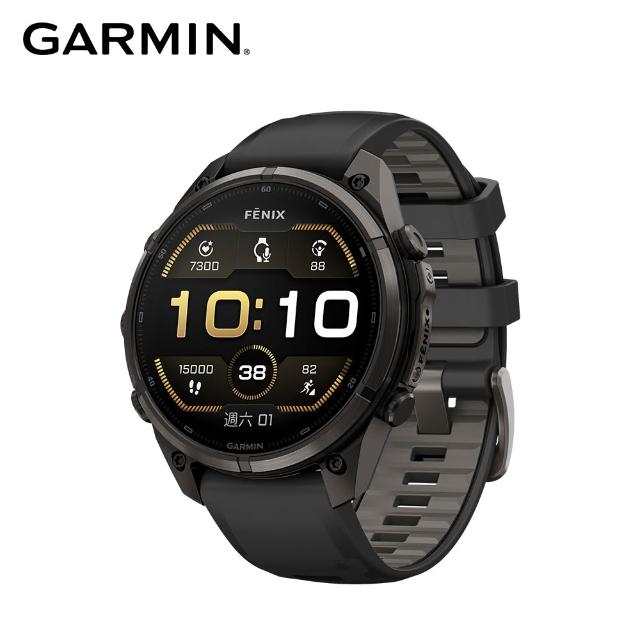 【GARMIN】Fenix 9 Pro AMOLED 全方位戶外進階GPS智慧腕錶 47mm