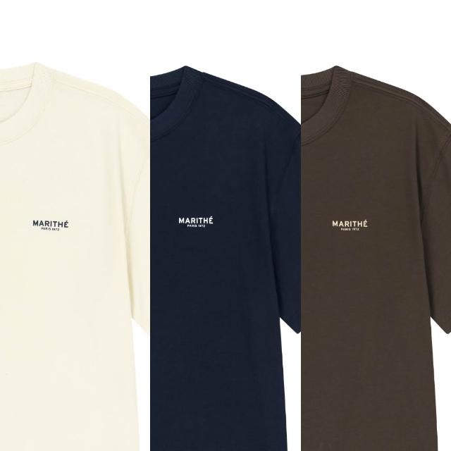 【MARITHE FRANCOIS GIRBAUD】官方旗艦 三件組常規小LOGO TEE (多款任選)
