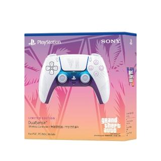 【SONY 索尼】PS5 DualSense 原廠無線控制器(《Grand Theft Auto VI》白色限量版)