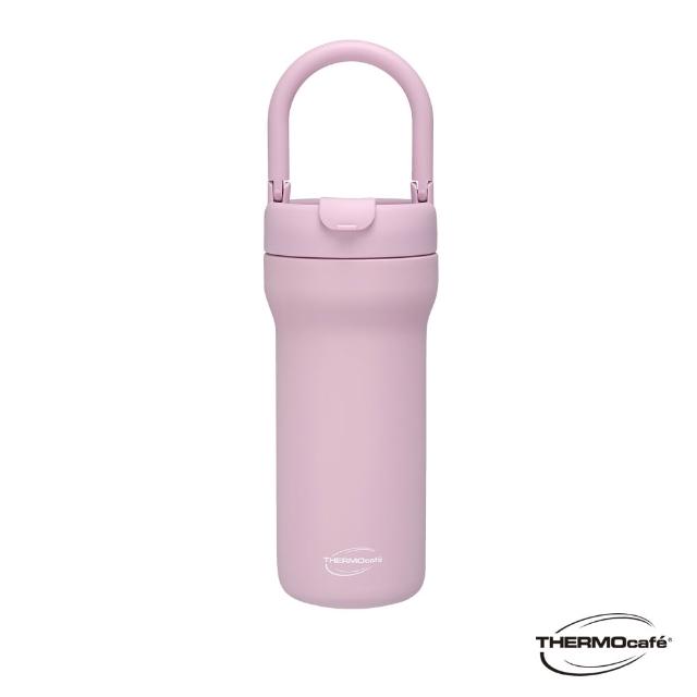 【THERMOcafe 凱菲】可提式寬口徑陶瓷塗層保溫瓶ml(TCHB-720S)